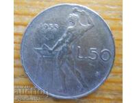 50 Lire 1955 - Italia