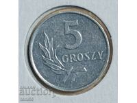 Πολωνία 5 groszy 1972