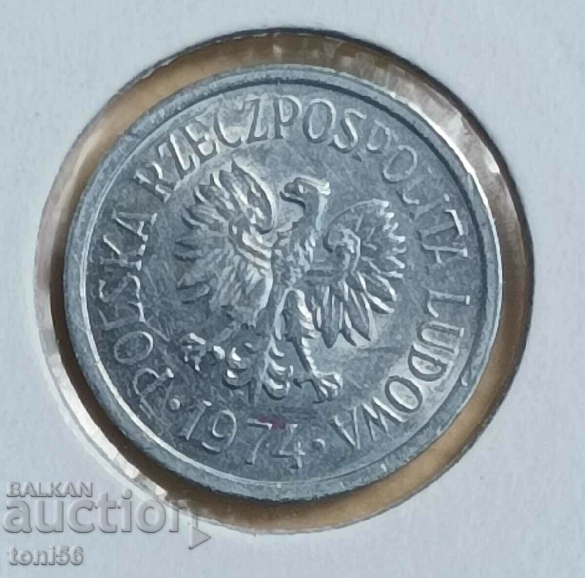 Poland 10 groszy 1974 with price 0.30 BGN | € 0.15 Poland 10 groszy 1974 with price 0.30 BGN | € 0.15