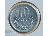 Poland 10 groszy 1974