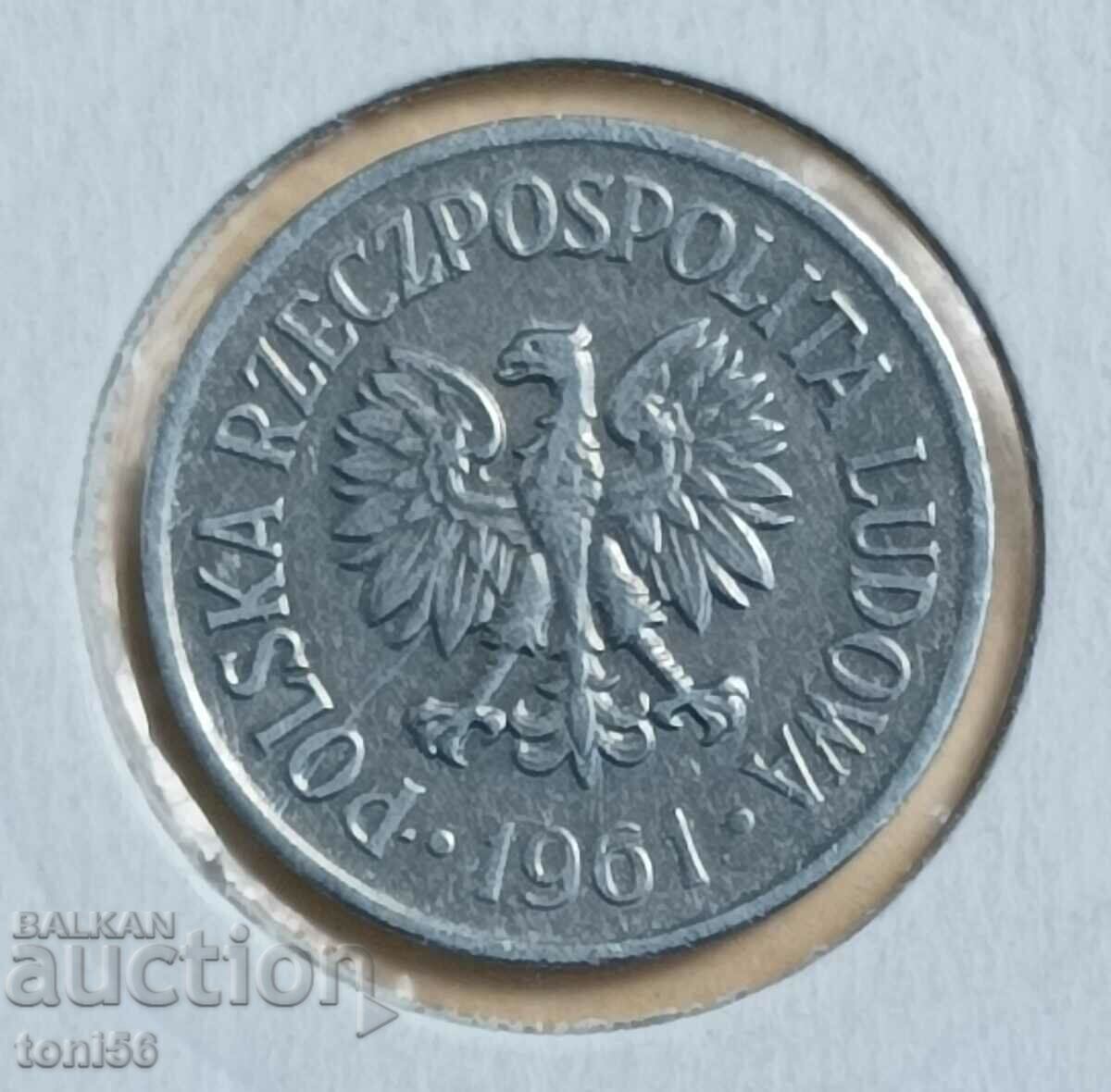 Poland 20 groszy 1961 with price 0.20 BGN | € 0.10 Poland 20 groszy 1961 with price 0.20 BGN | € 0.10