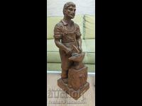 Wood carving, height 40 cm, excellent