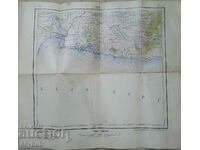 Old Macri Royal War Map, Greece 1915