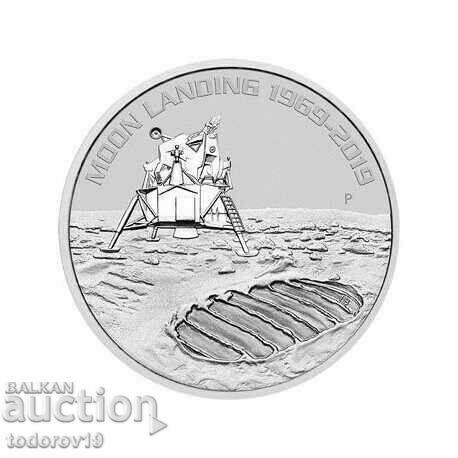 Silver Moonwalk - 50 years 1 oz Silver Moonwalk - 50 years 1 oz