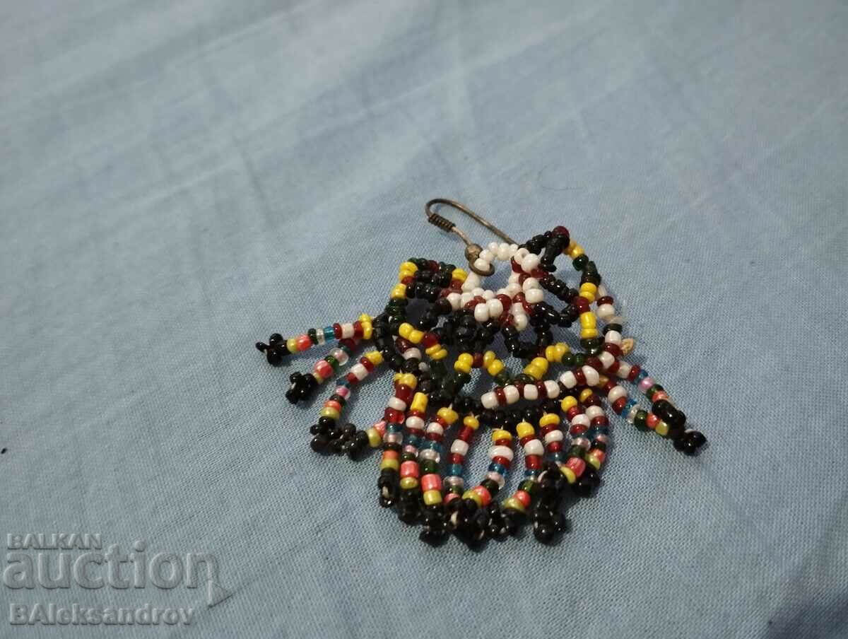 Auction Beaded necklace and earring set Auction Beaded necklace and earring set