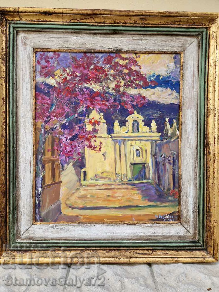 Very good master oil painting - Certificate with price 277.00 BGN | € 141.63 Very good master oil painting - Certificate with price 277.00 BGN | € 141.63