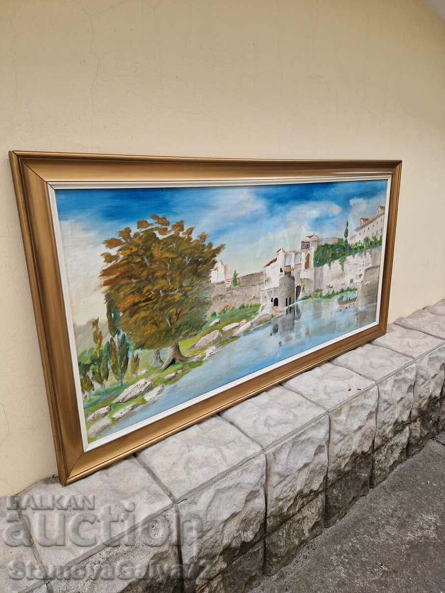 Superb antique Spanish oil on canvas painting - 6