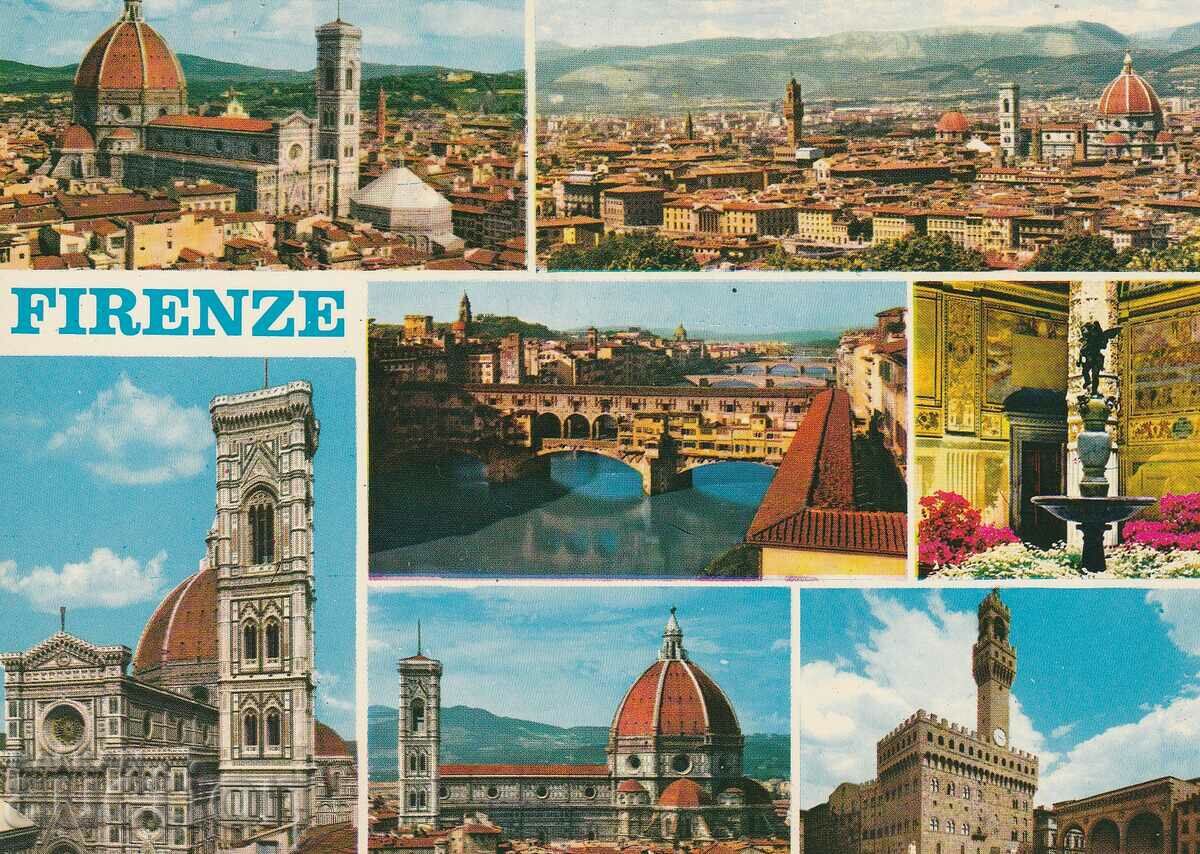 Италия ПК - FIRENZE - изгледи 1973 г.