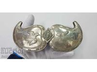 Beautiful silver Renaissance pafta, pafti - forged - 19th century