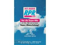 Luxemburg - PK - Reclamă Hit Radio