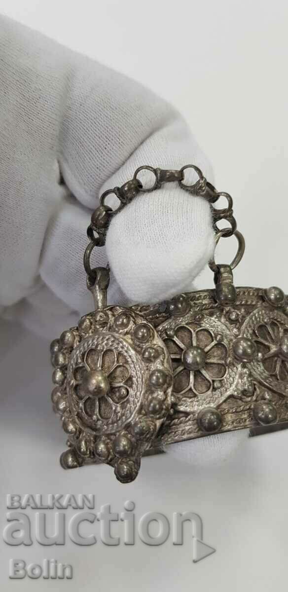 Rare Renaissance silver bracelet - Sachan - 19th century - 5