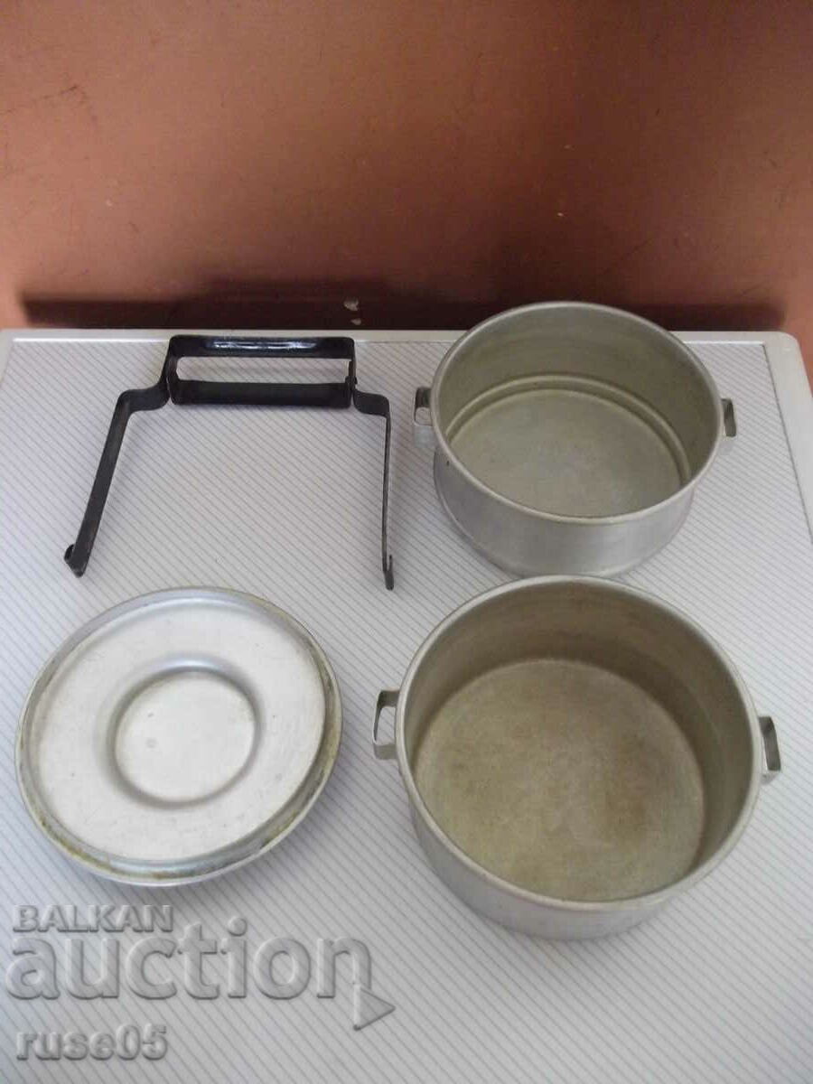 Комплект от 2 бр. канчета за храна от соца - 6 Комплект от 2 бр. канчета за храна от соца - 6