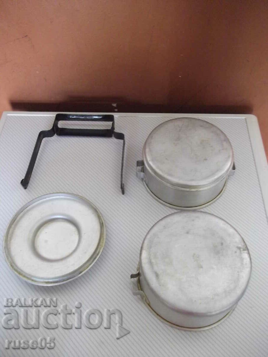 Комплект от 2 бр. канчета за храна от соца - 7 Комплект от 2 бр. канчета за храна от соца - 7