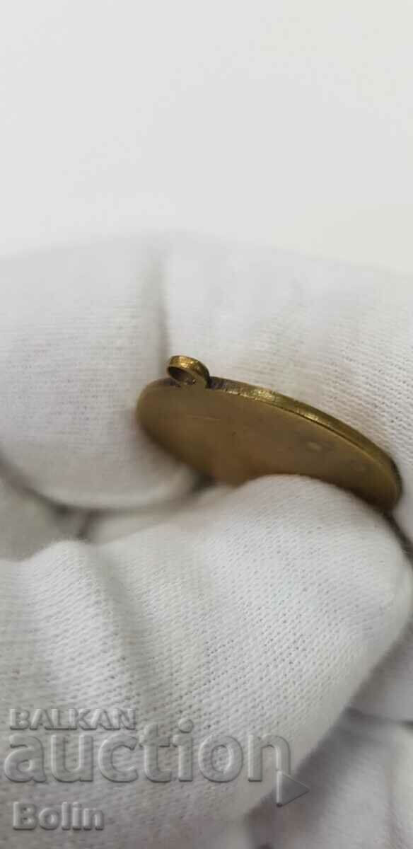 Delivery of Rare royal bronze medal Mikhail Takev 1864 - 1920.