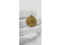 Rare royal bronze medal Mikhail Takev 1864 - 1920.