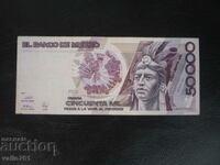 MEXICO 50000 50 000 PESOS 1990 EXCELENT RAR