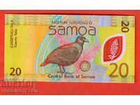 WESTERN SAMOA SAMOA 20 issue issue 2023 NEW UNC POLYMER