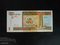 CUBA 1 CONVERTIBLE PESO 1994 NEW UNC