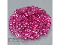 Rubies 1.4-1.8mm heated round cut - price for 10 pieces