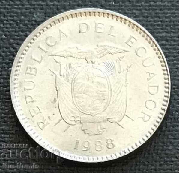 Ecuador 50 Sucre 1988