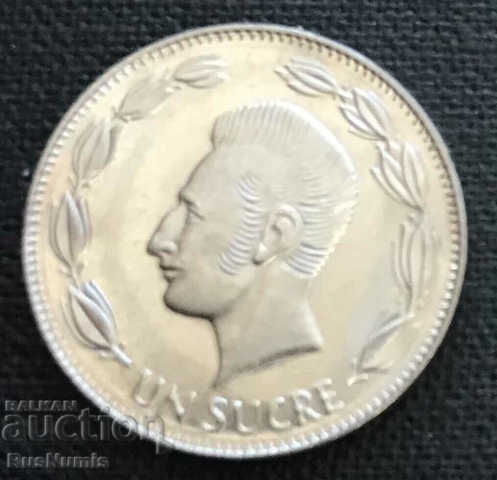 Ecuador 1 Sucre 1988 with price 2.50 BGN | € 1.28 Ecuador 1 Sucre 1988 with price 2.50 BGN | € 1.28