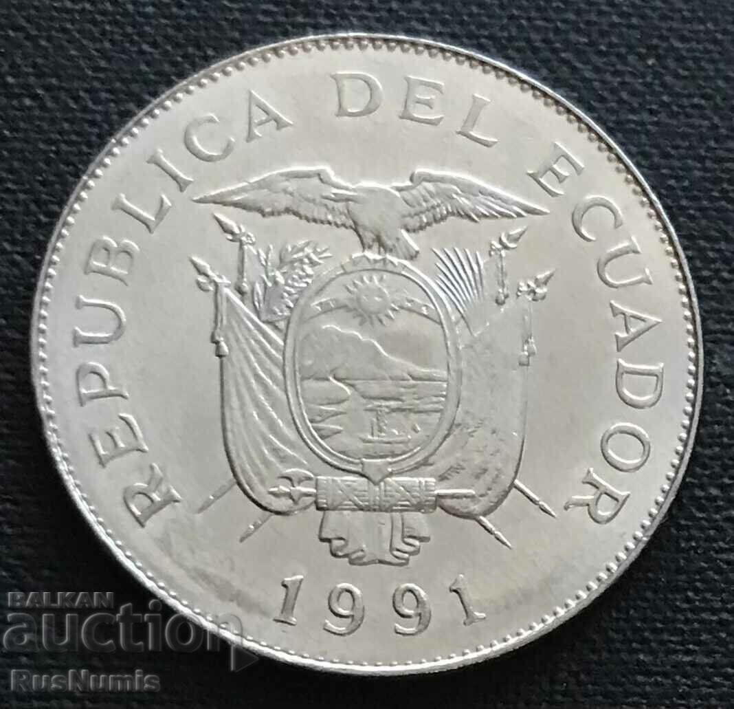 Ecuador 50 Sucre 1991