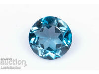 London Blue Topaz 0,58ct 5mm Στρογγυλή κοπή #1