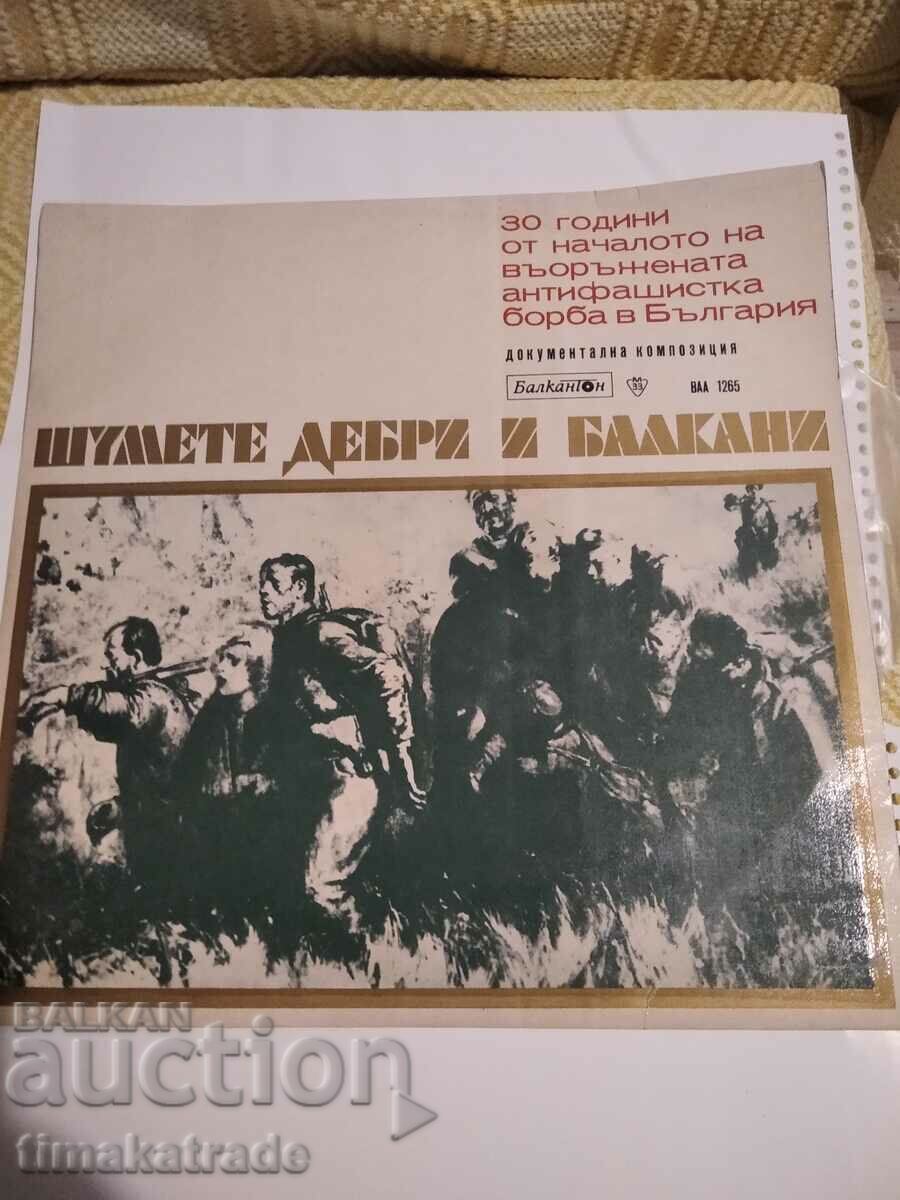 Плоча ВАА 1265 Шумете дебри и Балкани (1941-1944)