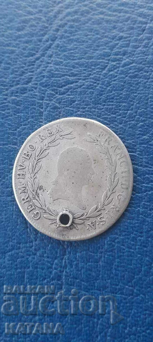 20 Kreuzer 1802 Franz II