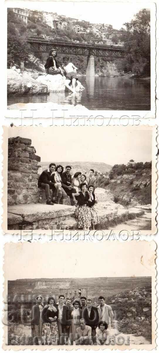 LOT 3x SMALL OLD PHOTOS OF VELIKO TARNOVO TAREVETS D034 LOT 3x SMALL OLD PHOTOS OF VELIKO TARNOVO TAREVETS D034