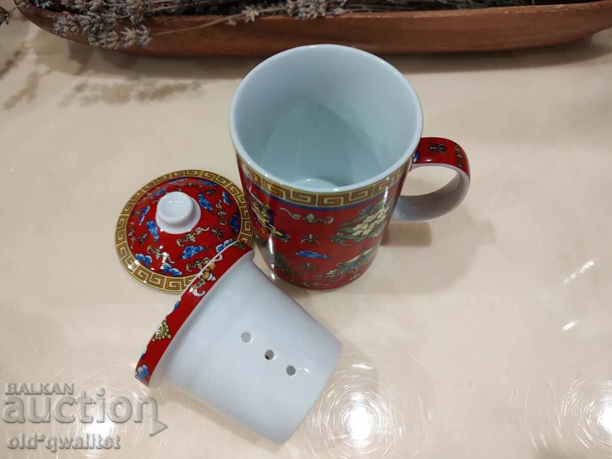 Delivery of Porcelain cup, tea, luxury, very beautiful, mark Delivery of Porcelain cup, tea, luxury, very beautiful, mark