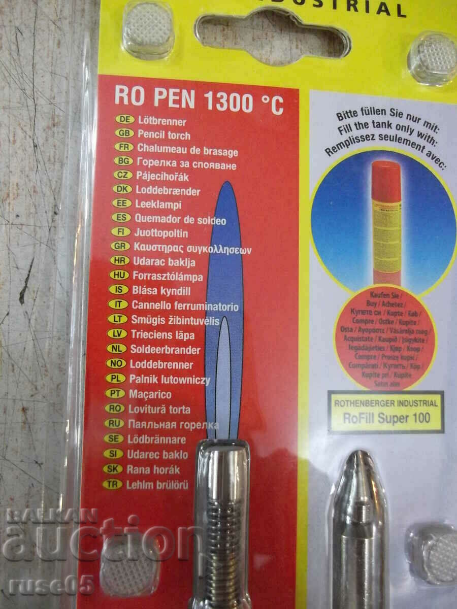 Auction  Micro soldering iron "RO – PEN 1300° C" new