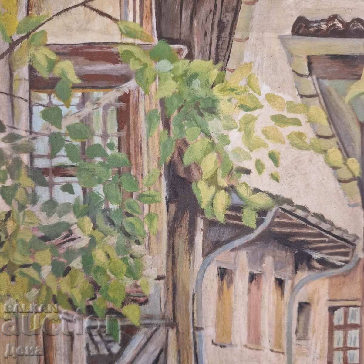 Delivery of Old master painting. Delivery of Old master painting.