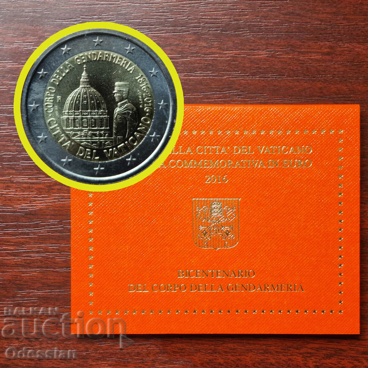 Vatican • 200 de ani de Garda Vatican • 2016 • 2 euro