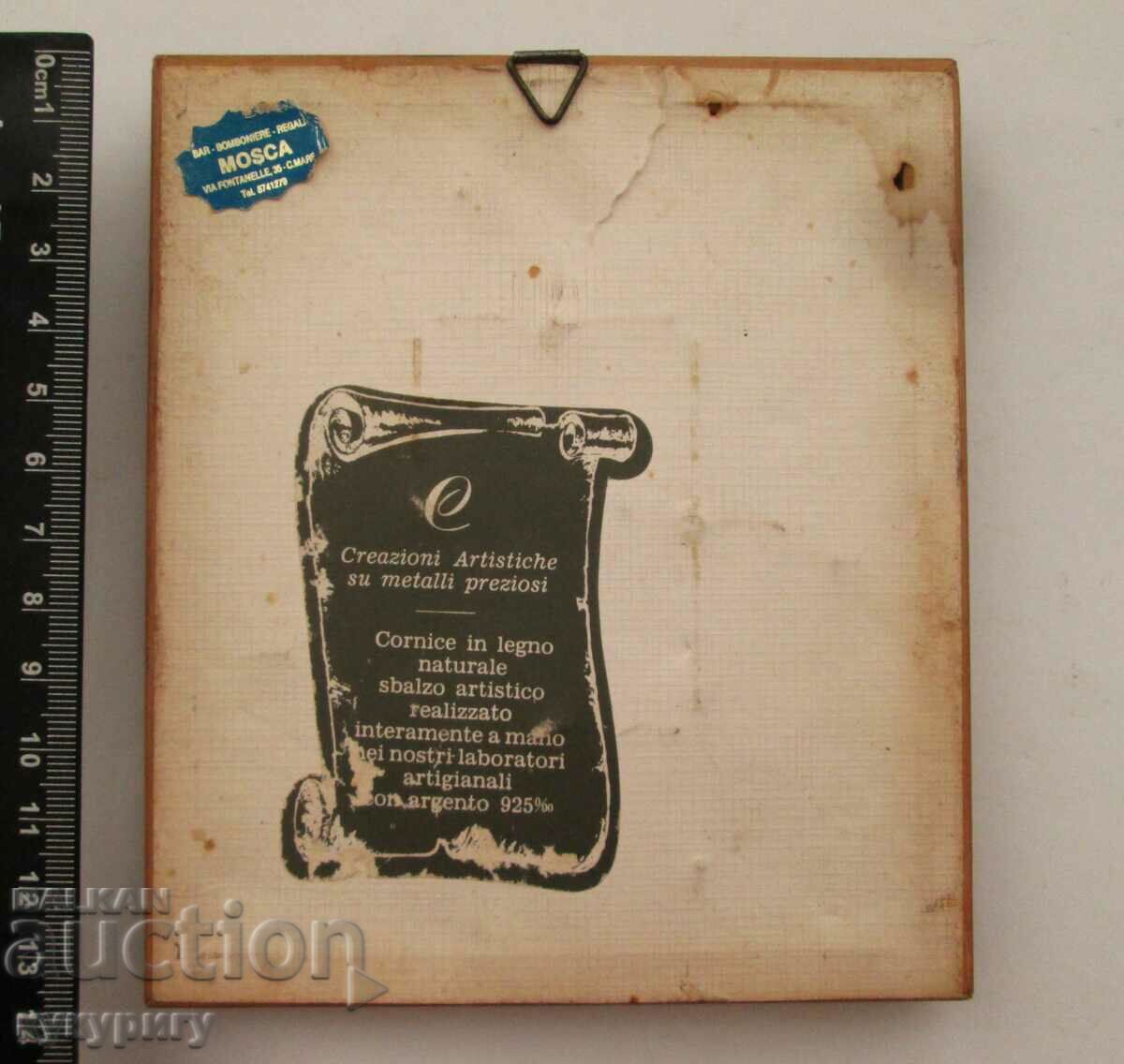 Delivery of Old Italian silver 925 wall decoration Pianist Delivery of Old Italian silver 925 wall decoration Pianist