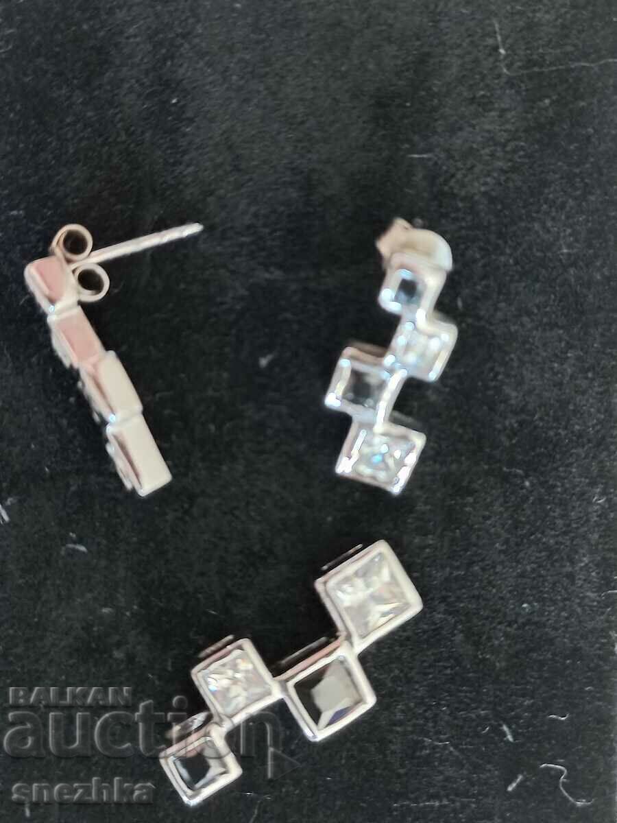 Auction  Jewelry set earrings+pendant