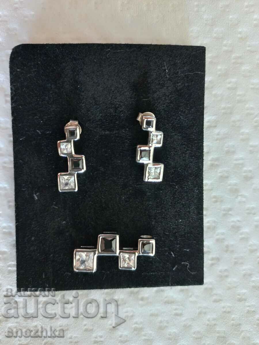 Livrarea Set bijuterii cercei+pandant