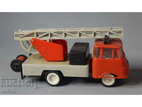 ROBUR Old German plastic toy fire truck model