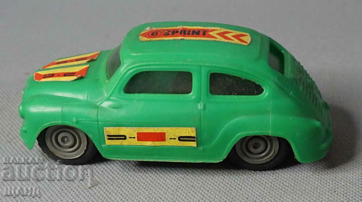 FIAT 600 Old Hungarian plastic toy model car