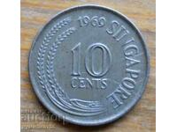 10 cents 1969 - Singapore