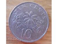 10 cenți 1990 - Singapore