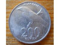 200 rupiah 2008 - Indonesia