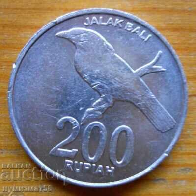 200 de rupie 2008 - Indonezia