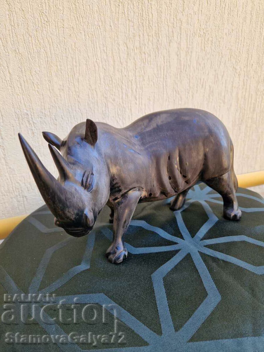 Delivery of Unique antique wooden figure statuette