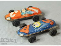 2 Old metal toys formula 1 sports car model