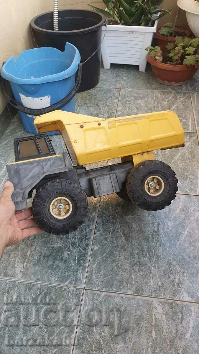 Old Tonka dump truck toy