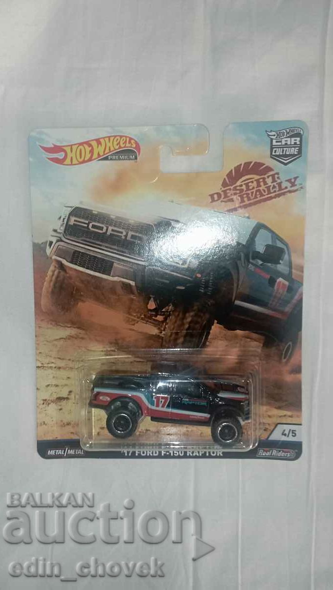 Hot Wheels Premium Real Riders '17 Ford. Nou