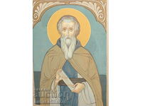 Painting religious theme Saint Patriarch Euthymius of Turnovski