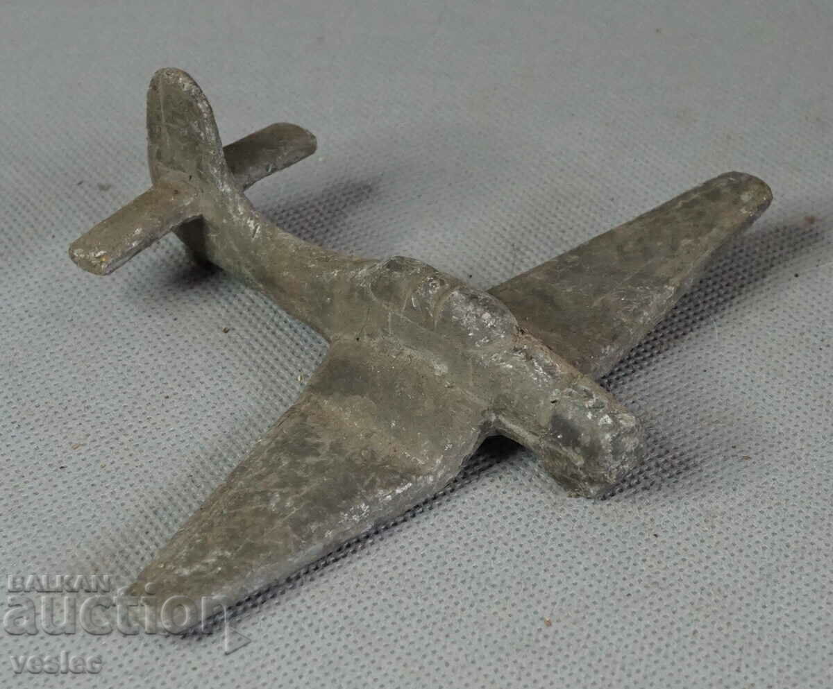 Old metal model airplane