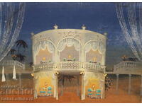 Painting Tempera paints Theater / Operetta stage design